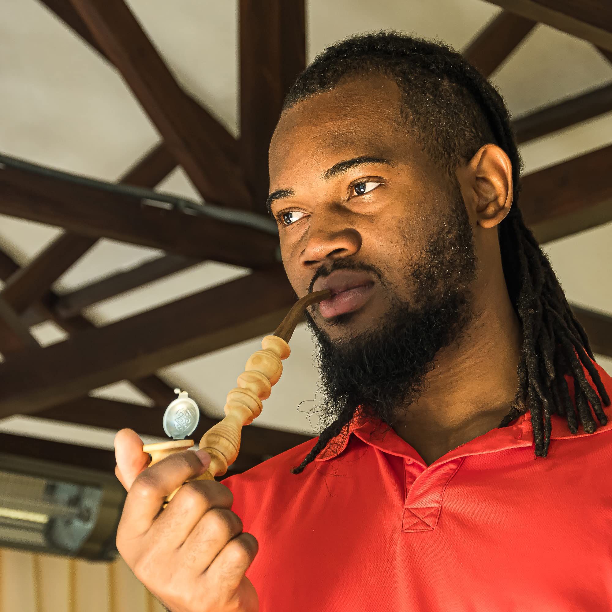 Amazon.com: Handmade Wooden Tobacco pipe (amber) : Health & Household